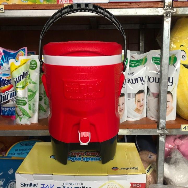 Thùng đá Super Cool 10L có vòi quà tặng từ Cafe Phố