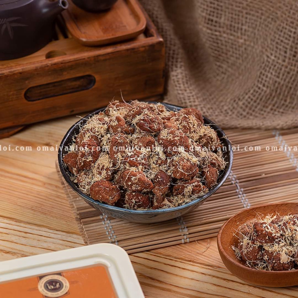 Ô mai vạn lợi - mơ gừng chua ngọt - hộp 350gr / 500gr