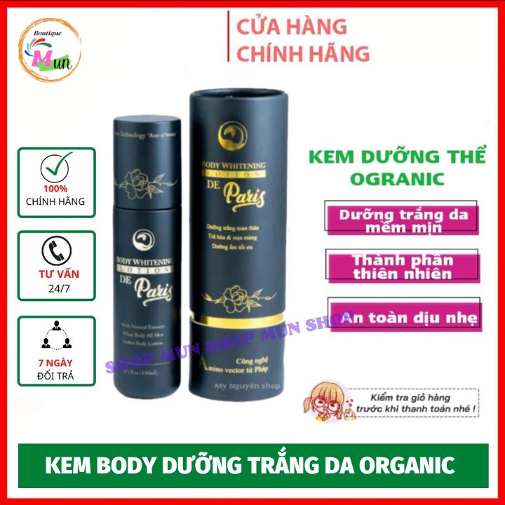Kem dưỡng trắng Body Thanh Mộc Hương