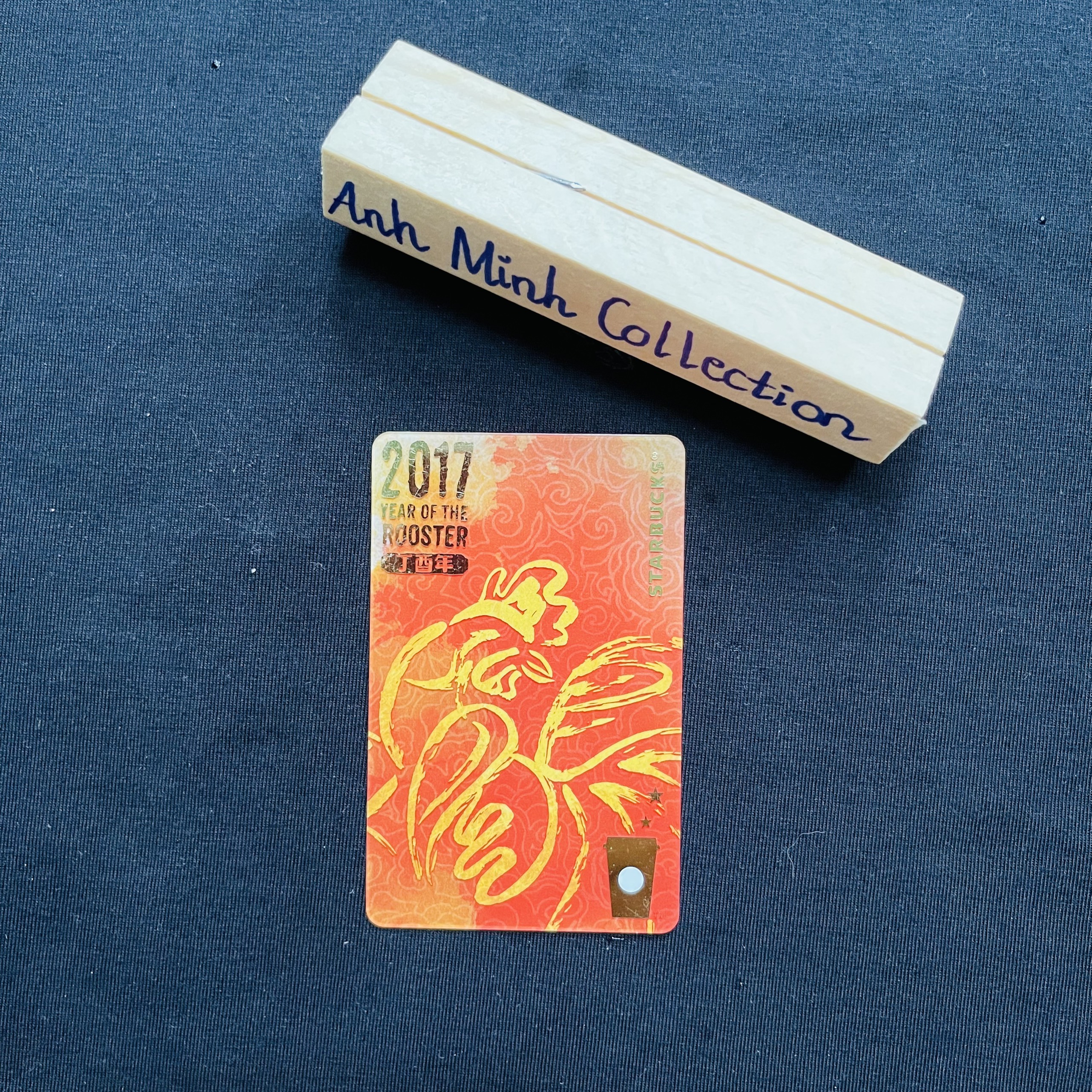 Thẻ starbucks sưu tầm - starbucks cards - dậu
