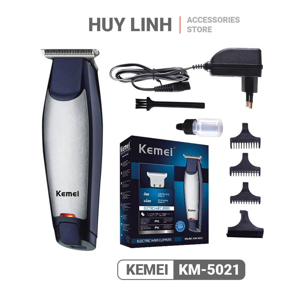 Tông đơ cắt tóc, chấn viền chuyên nghiệp Kemei KM-5021