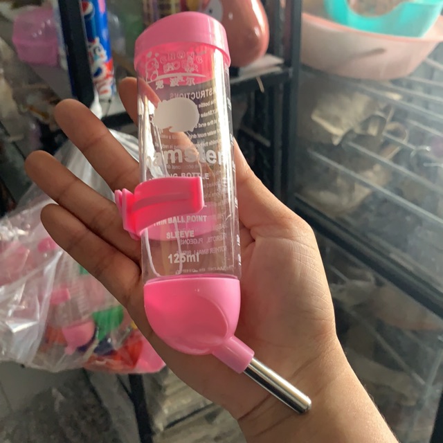 Bình nước bi cho hamsters sóc thỏ bọ 125ml, cam kết hàng đúng mô tả, cam kết hàng đúng mô tả, chất lượng đảm bảo, xin vui lòng inbox shop để được tư vấn thêm