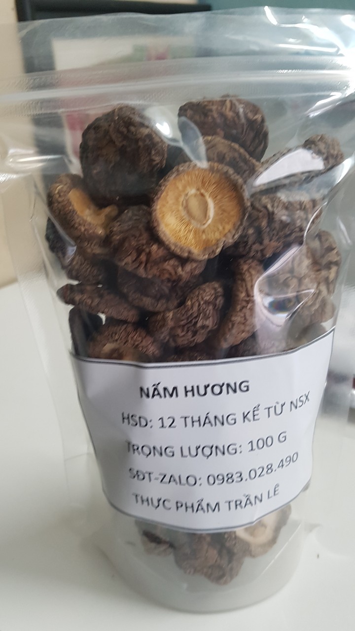 Freeshipmax - nấm hương khô - thực phẩm trần lê