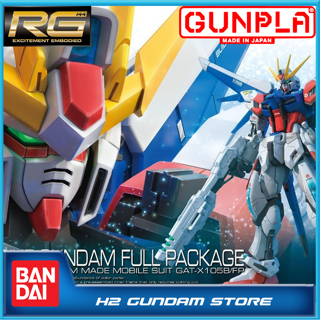 Mô hình bandai rg 1/144 gat-x105b/fp build strike gundam full package