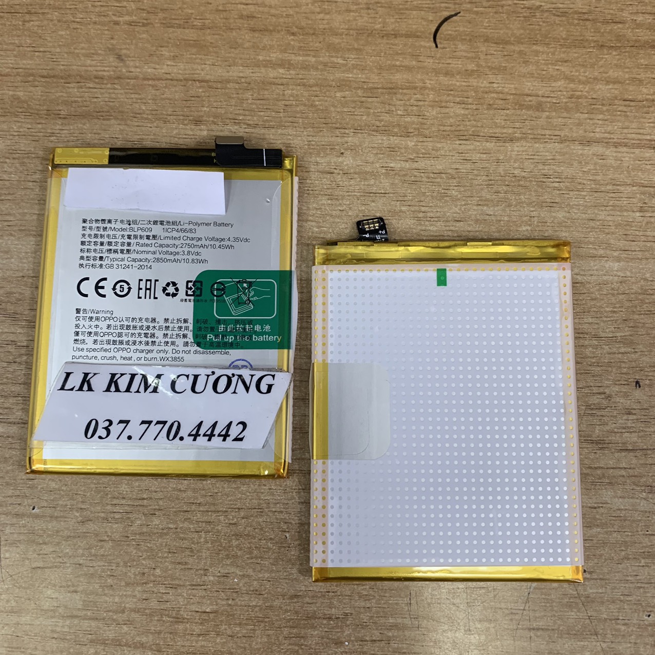 Pin blp609 dành cho các dòng oppo f1 plus / x9009 / r9