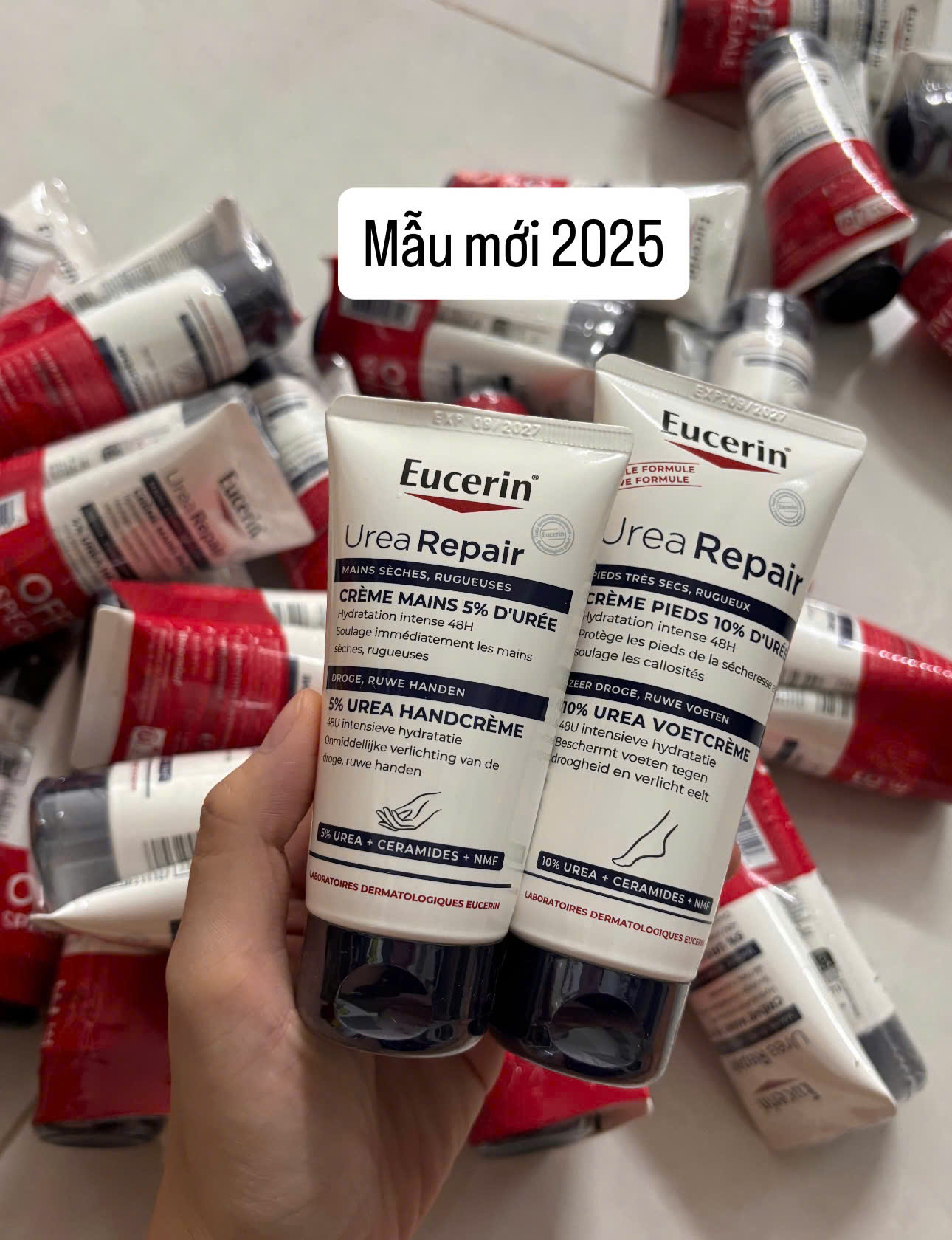   Bill Pháp  Kem dưỡng da tay Eucerin Urea Repair Plus 