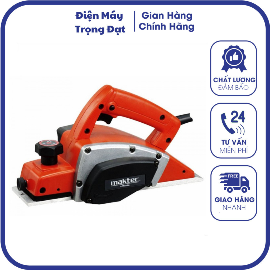 Máy bào gỗ maktec chính hãng mt 190 công suất lớn máy bền chạy khỏe thuận tiện và dễ dàng khi sử dụng