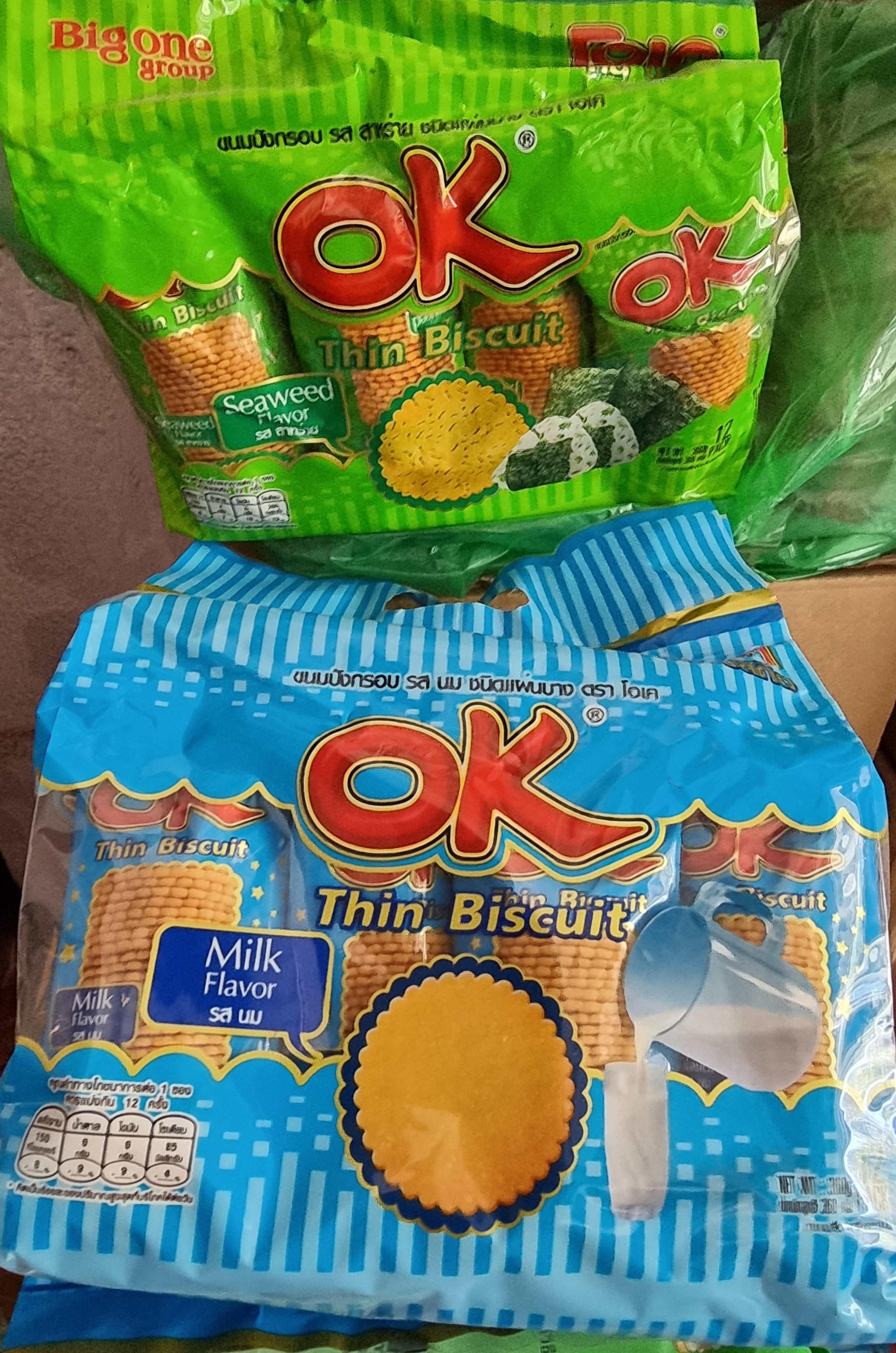 Bánh quy Ok Thái Lan (1 bịch /12 gói nhỏ)