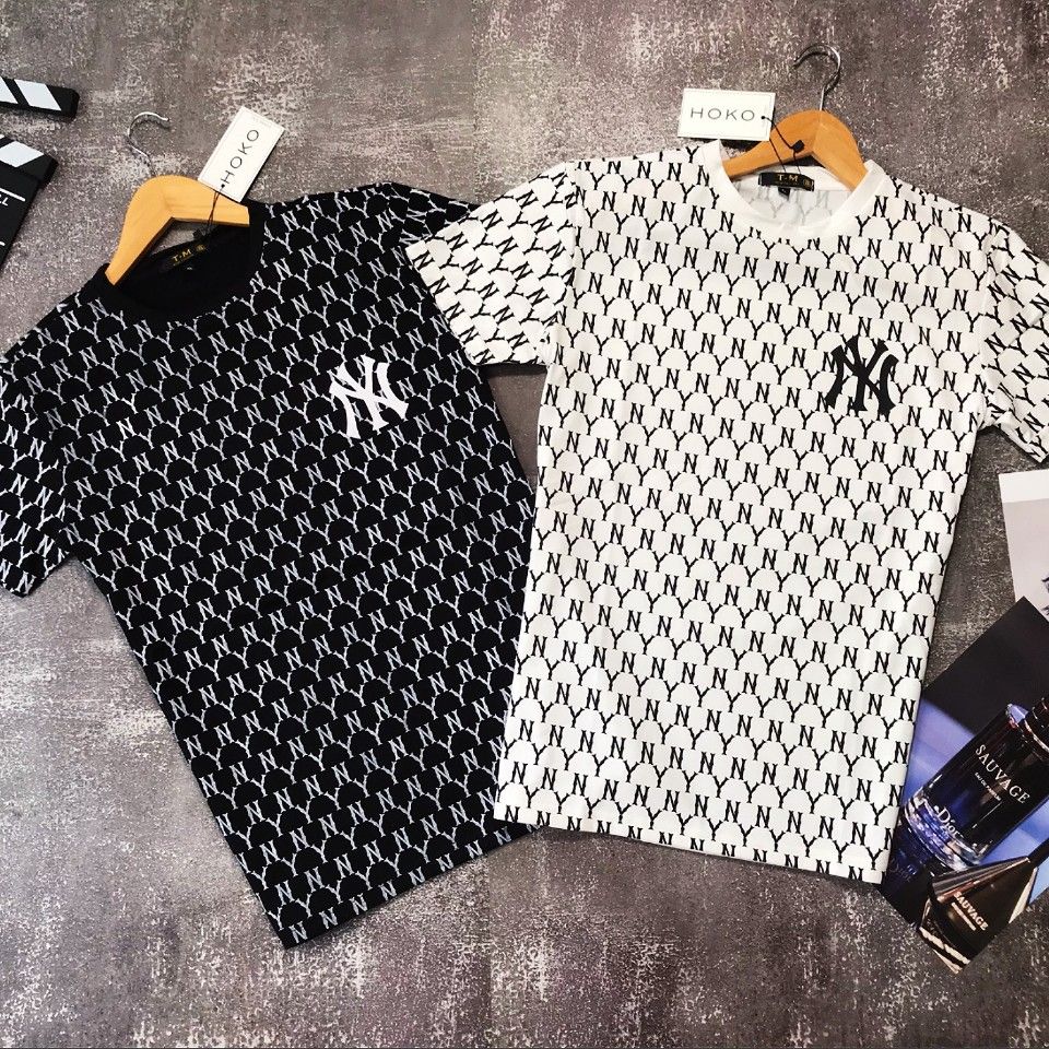 Áo thun nam nữ áo t shirt unisex cổ tròn tay ngắn ny ct19 the 233 fashion
