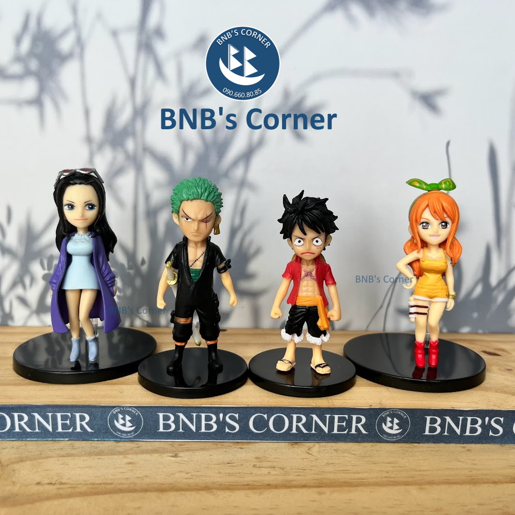 Mô hình nhân vật One Piece cao 8-9cm