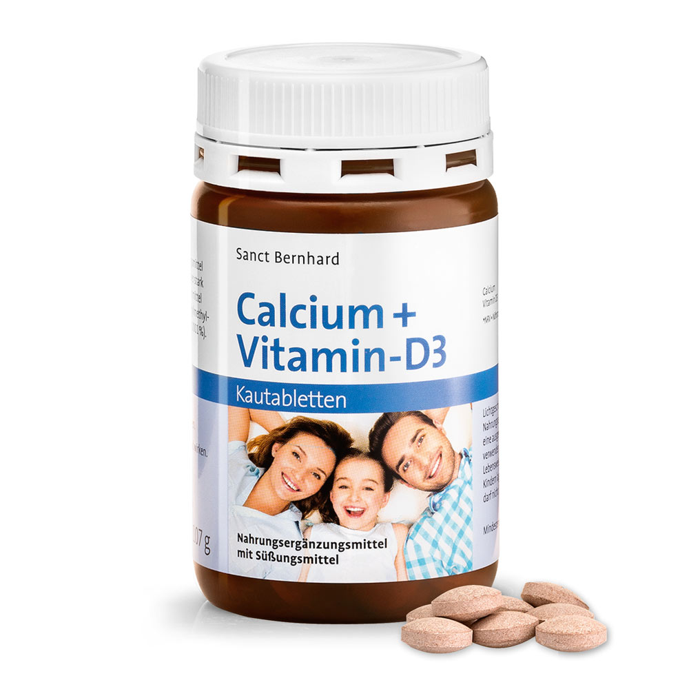 Viên nhai Calcium + Vitamin D3 vị Socola bổ sung canxi cho bé