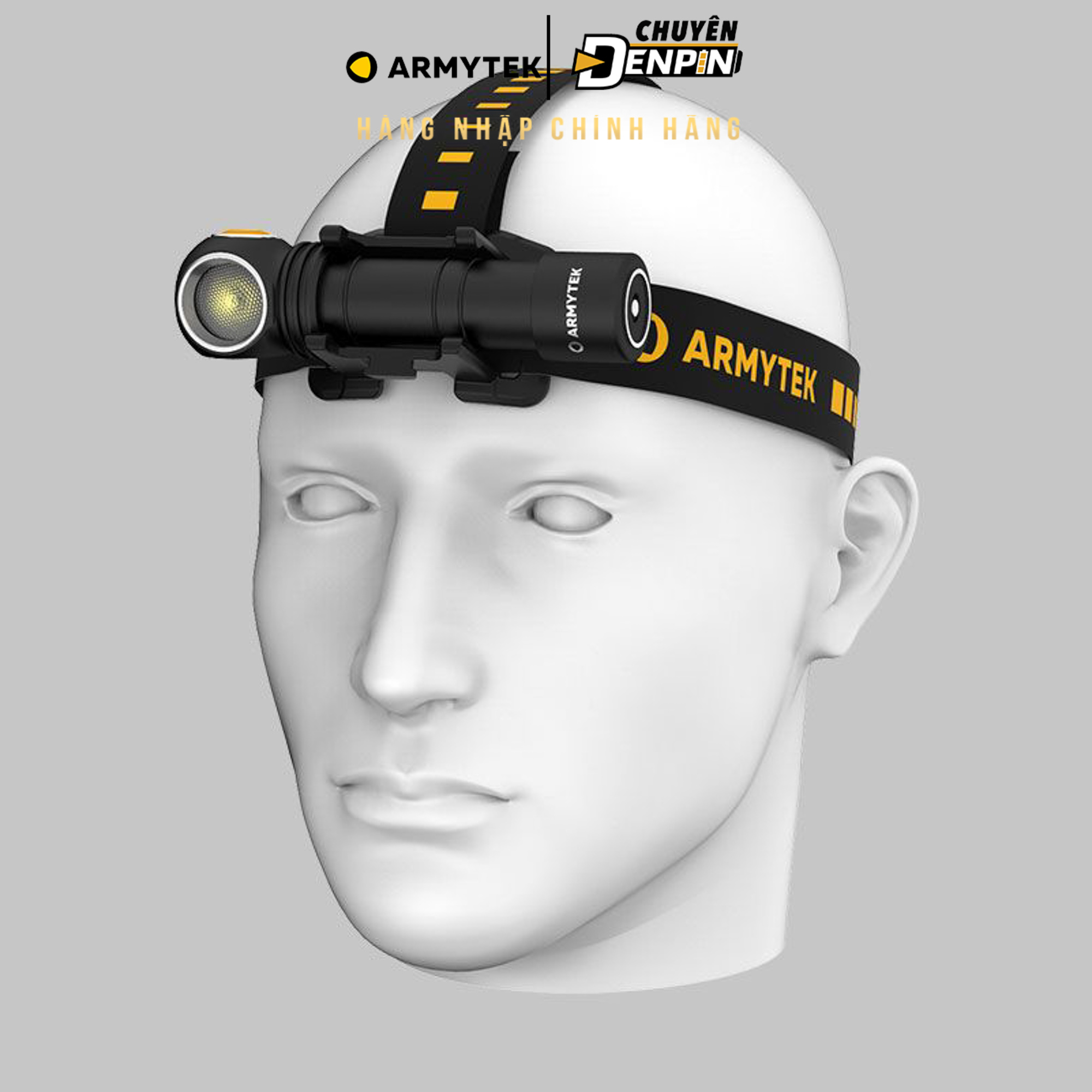 Đèn pin đội đầu armytek wizard c2 pro - led nichia
