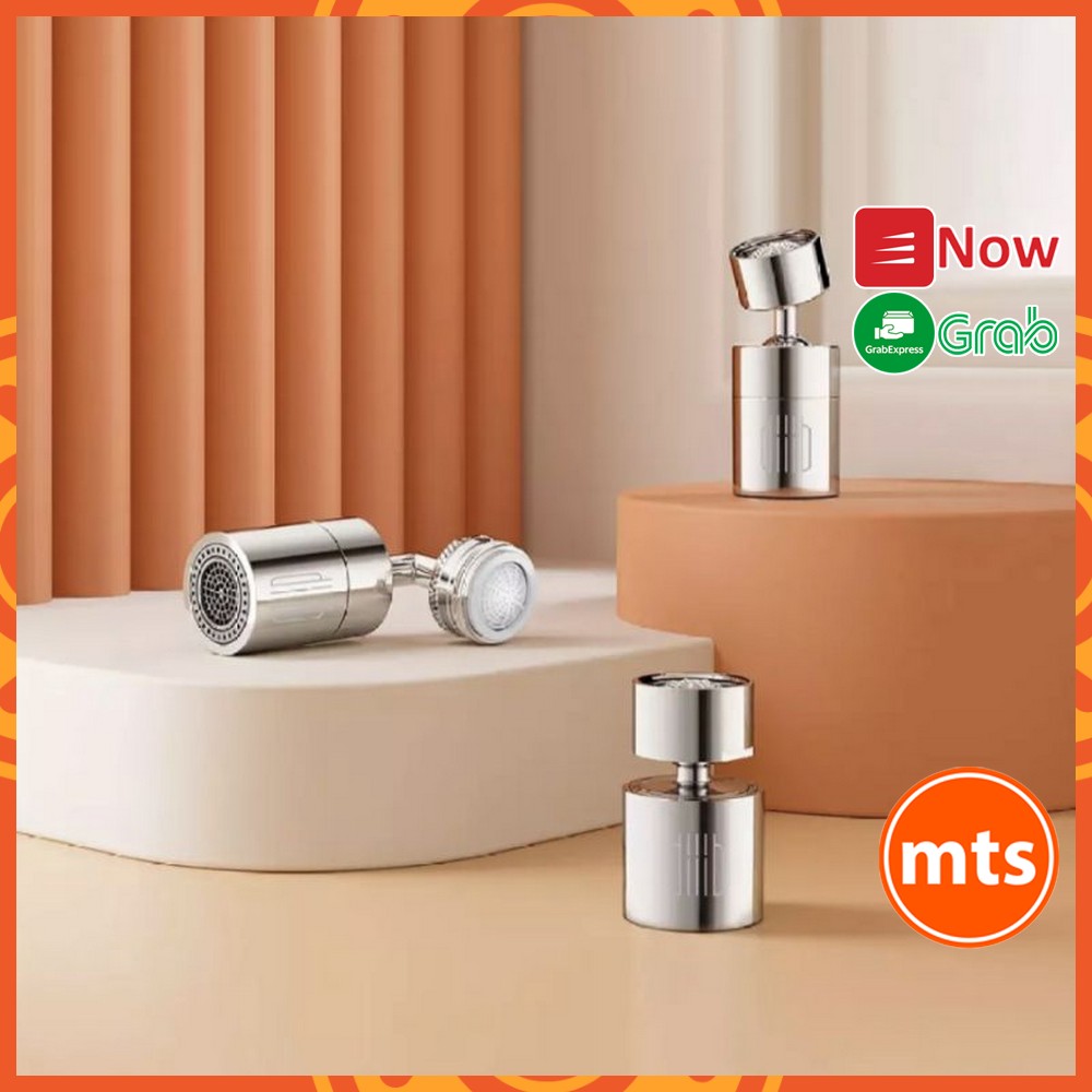 Đầu vòi tăng áp xoay 360 diiib tạo bọt, tiết kiệm 1/2 nước Xiaomi Youpin - Minh Tín Shop