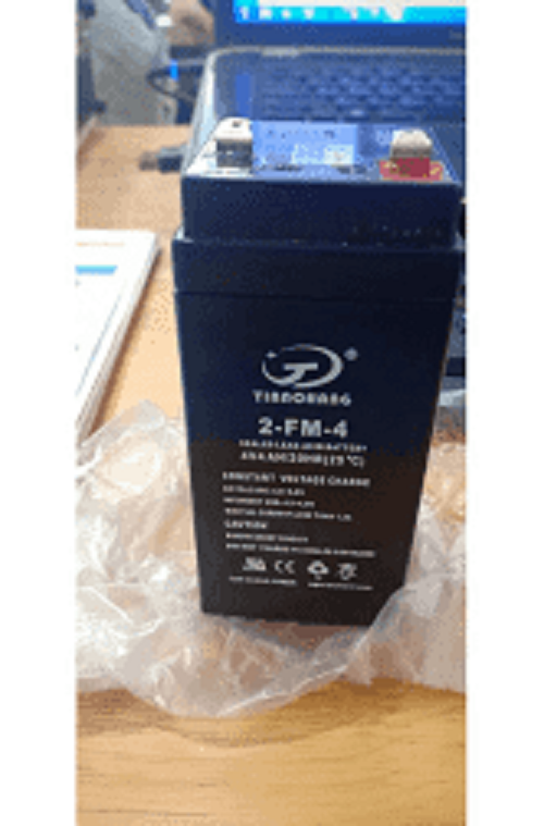 Bình ac quy cân điện tử 4v upa mkcell, bảo hành 6 tháng