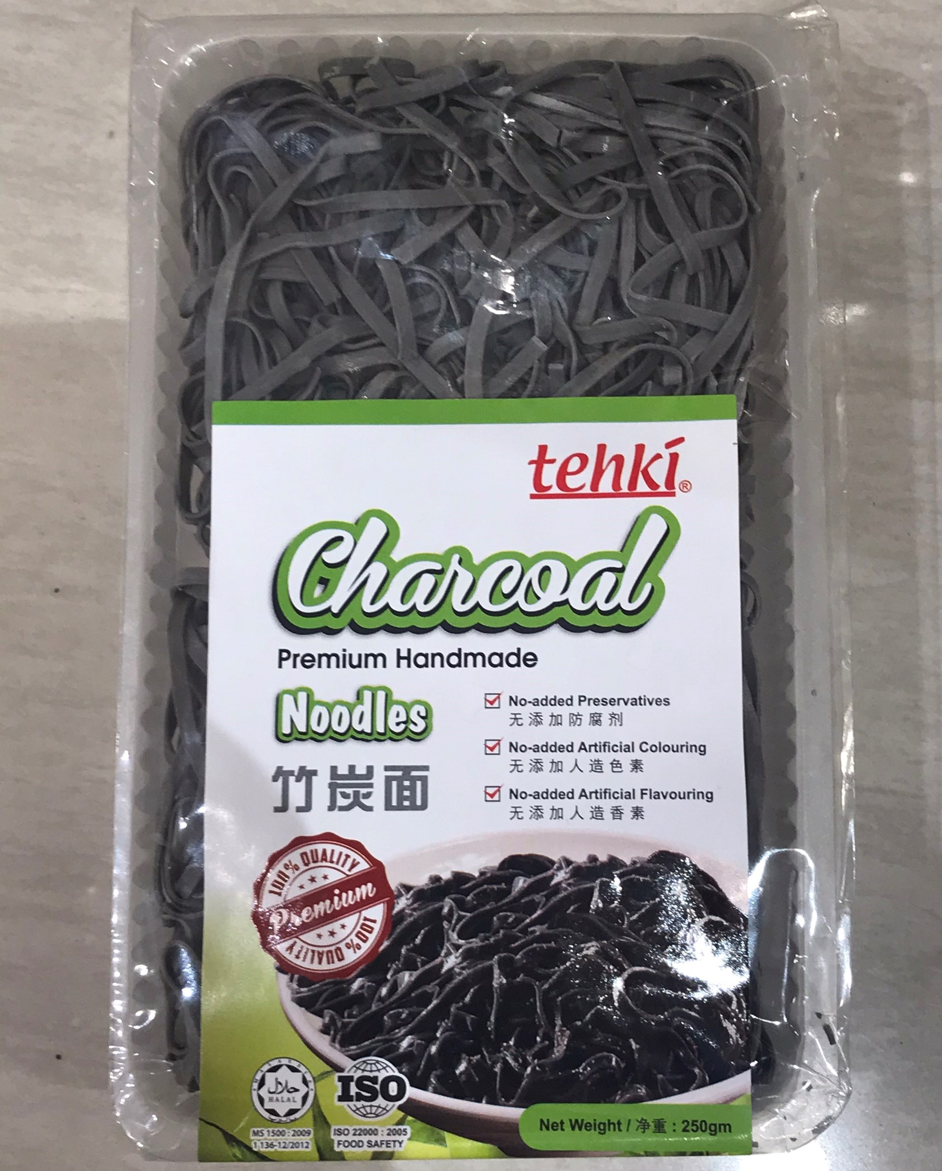 Tehki mì tinh than tre hảo hạng handmade 250g