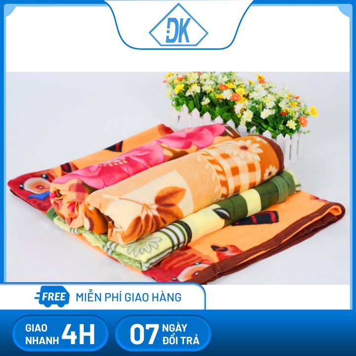 Chăn ngủ, chăn hè siêu nhẹ chất nỉ mềm mại tiện dụng size 1.7x2m Đăng Khoa 79 - chan van phong - chan ngu - chăn hè - chăn nỉ