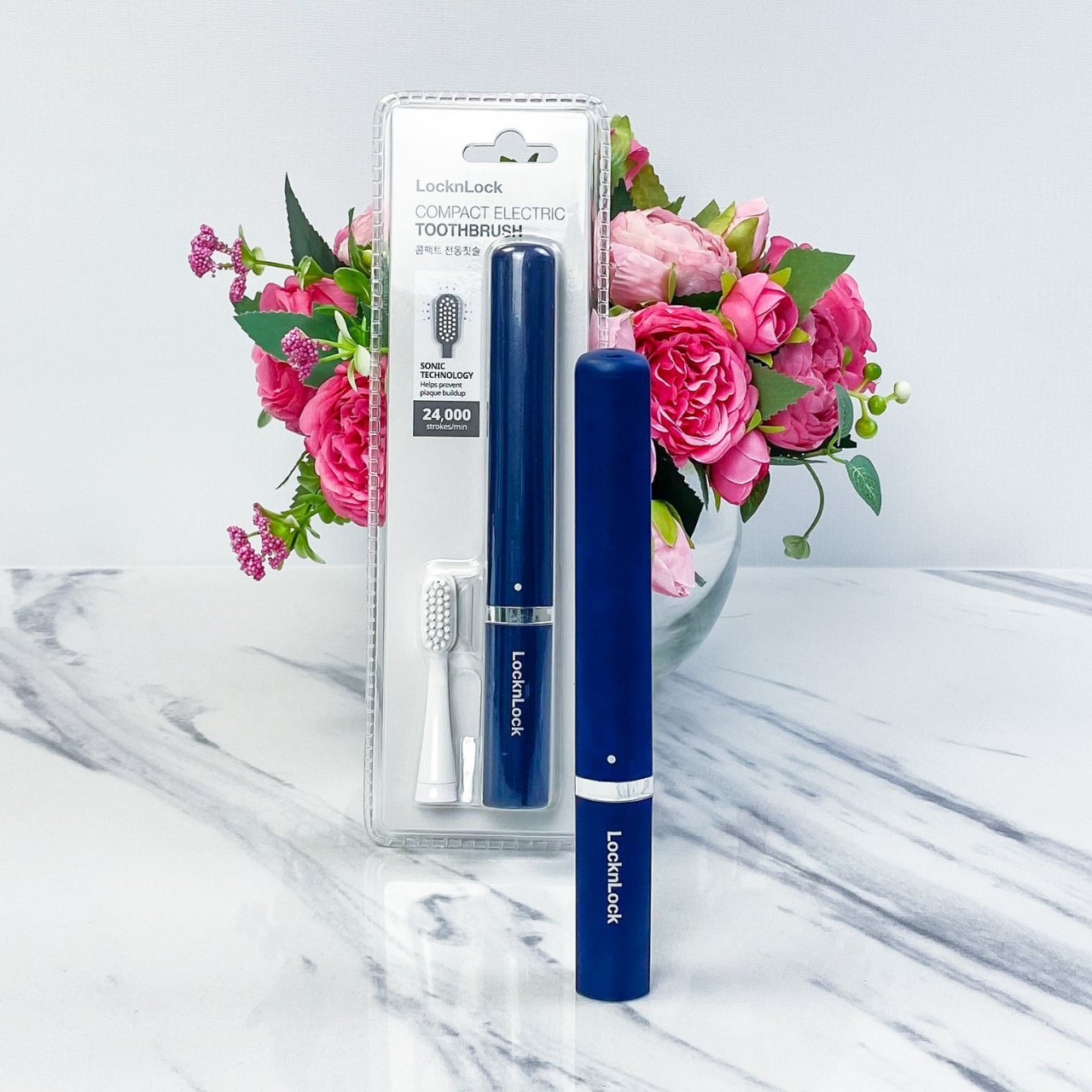 Bàn chải đánh răng điện locknlock enr344nvy