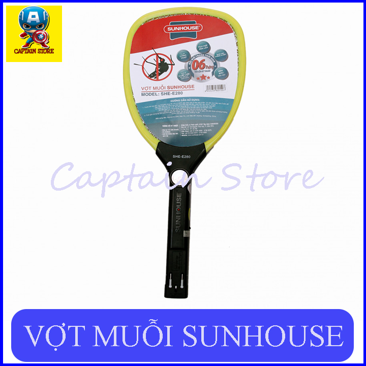 Vợt Muỗi Sunhouse - Vợt muỗi điện - Vợt bắt muỗi
