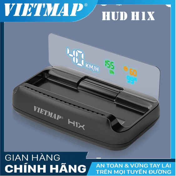 Vietmap hud h1x - màn hình hiển thị thông minh