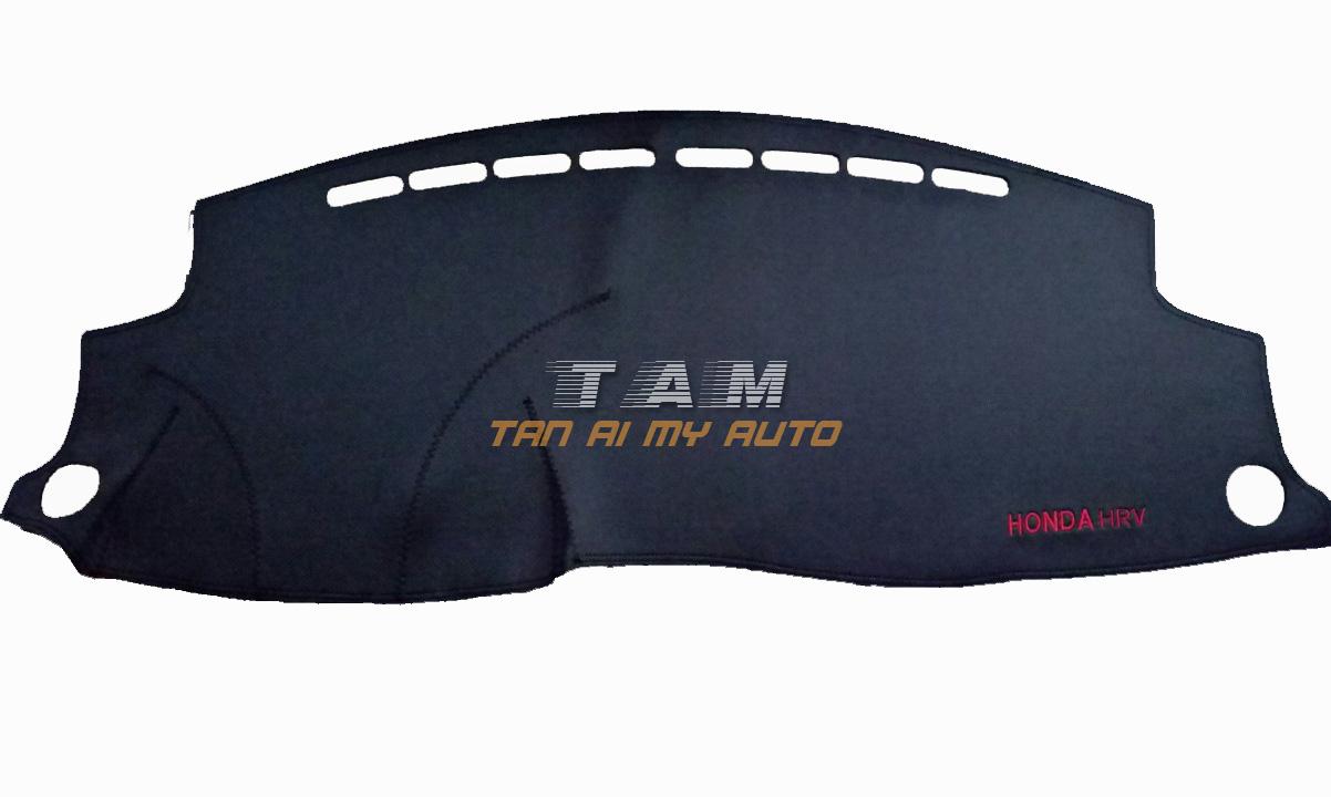 Thảm chống nắng taplo xe Honda HRV thảm da vân cacbon chống nước