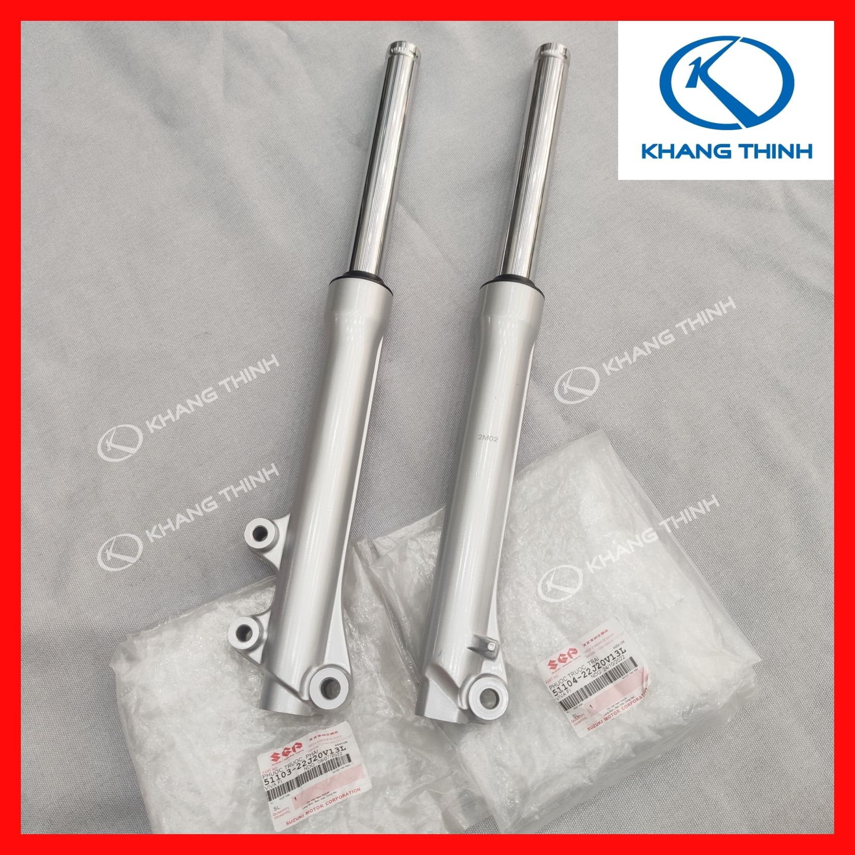 Phuộc trước bạc suzuki viva fi 115 - hàng chính hãng