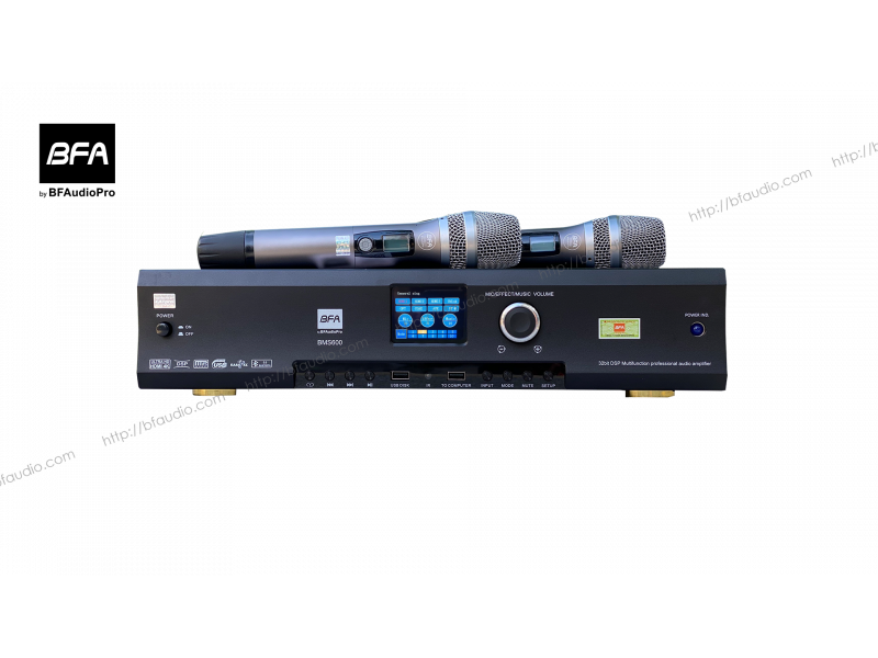 Amply Karaoke BFAUDIO BMS600 - Đẳng cấp Công Nghệ Amply Số