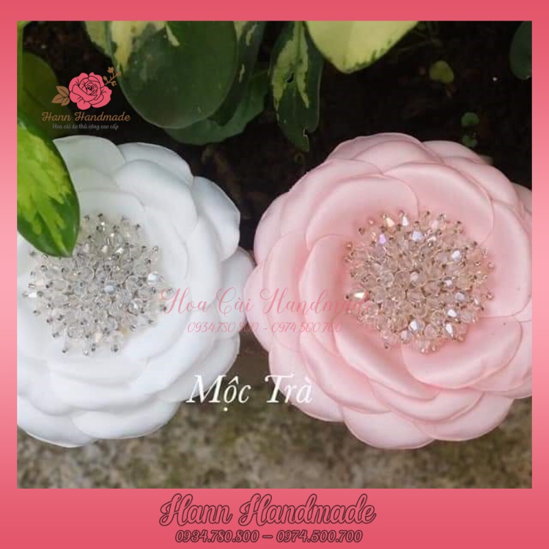Hoa Cài Áo Nhụy Phale Cao Cấp [HANN HANDMADE - Hoa cài áo, phụ kiện thời trang sỉ]
