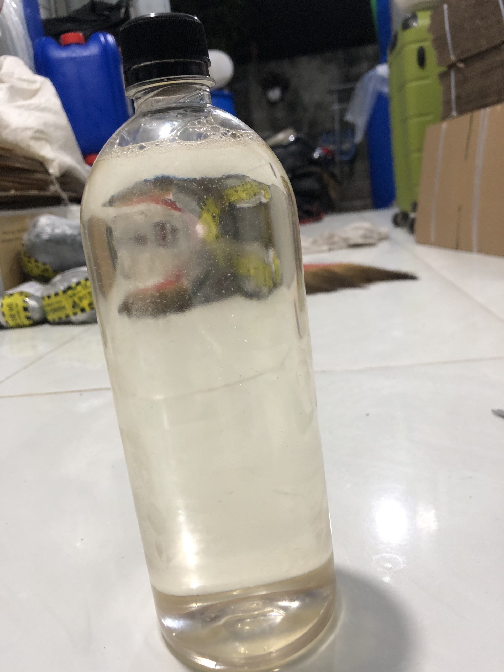 Dung dịch trợ Lắng - Hỗ trợ việc tách vàng từ bo mạch điện tử.