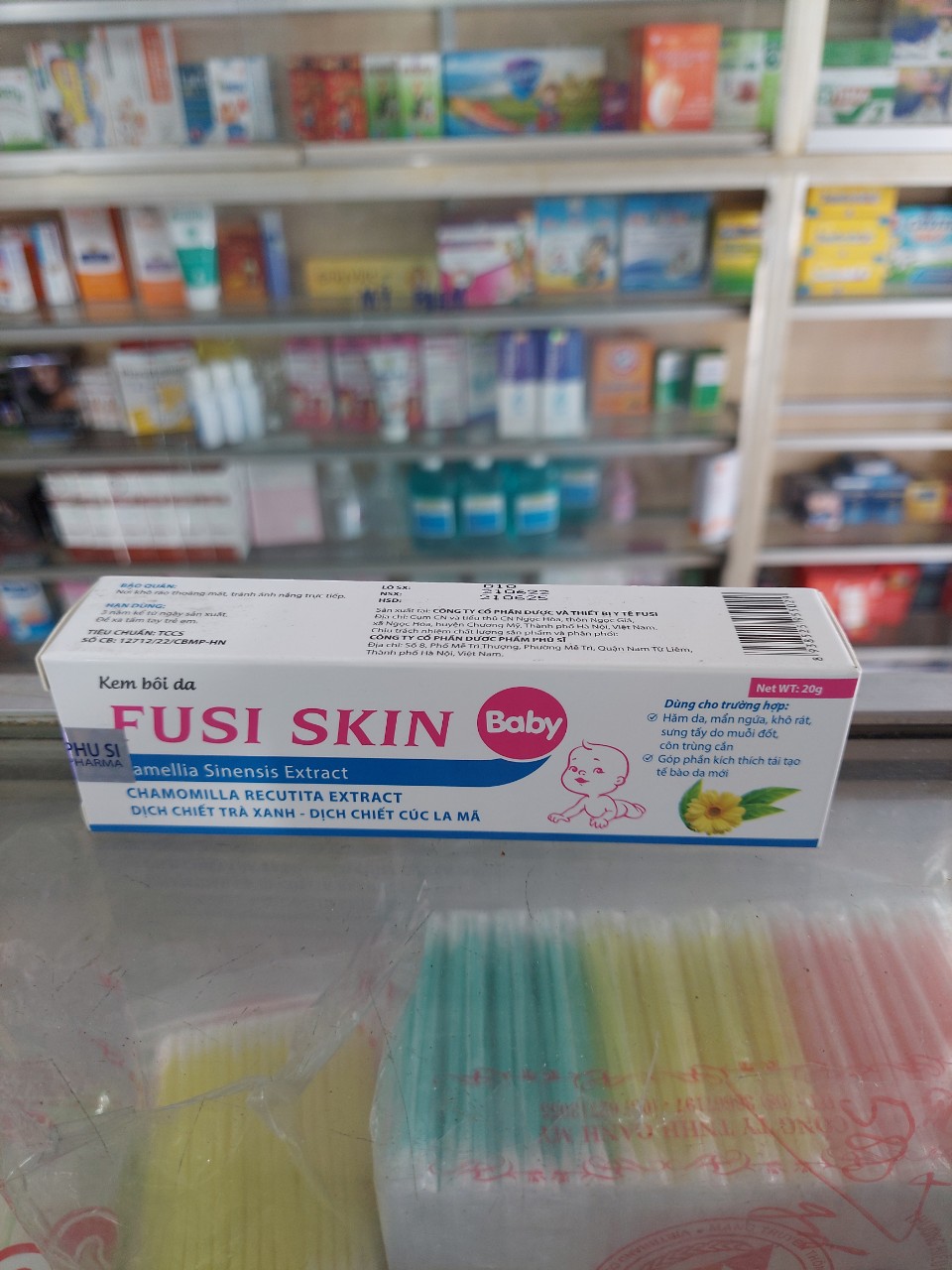 Fusi Skin Baby - Kem Bôi Hăm, Mẩn Ngứa, Côn Trùng Cắn Cho Bé - tuýp 20g