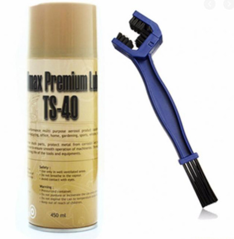 [HCM]Combo Chai xịt chống rỉ sét bôi trơn bảo dưỡng TOP1-THREEBOND-TS40 và bàn chải chuyên dụng