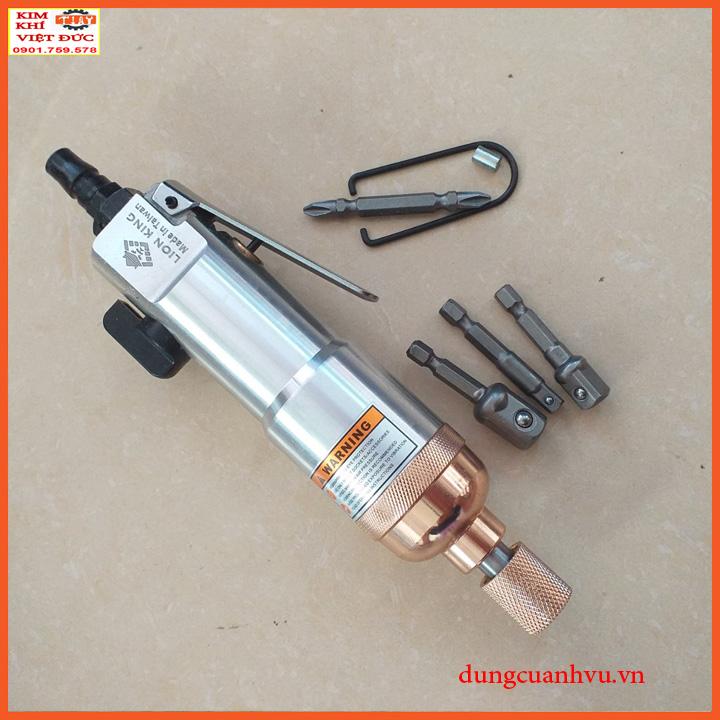 Súng hơi bắn vít ,vặn vít Đài Loan Tặng bộ 3 đầu chuyển vặn khẩu