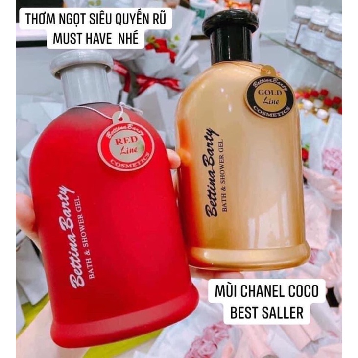 Nhi angel sữa tắm tinh dầu nước hoa bettina barty bath and shower gel 500ml đức