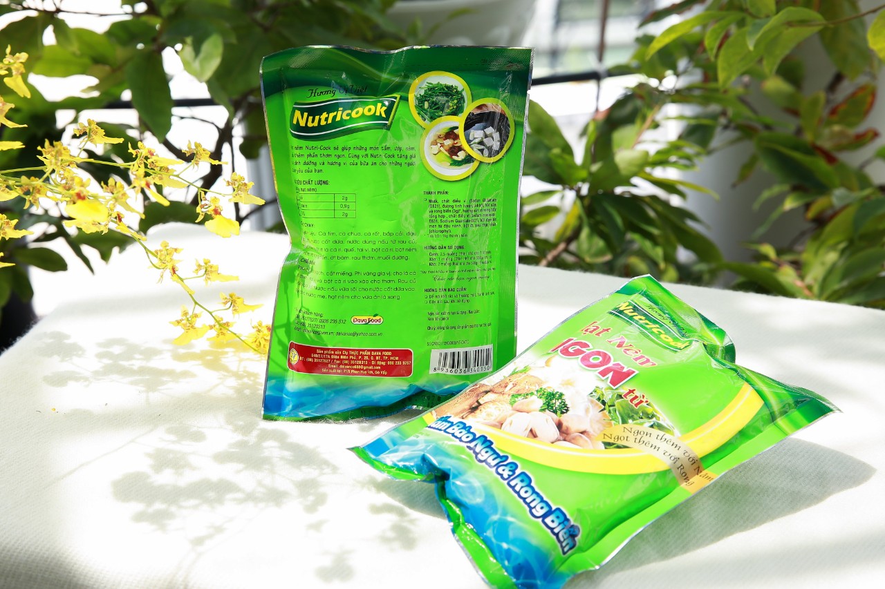 Hạt nêm chay nấm bào ngư & rong biển nutricook 800gr