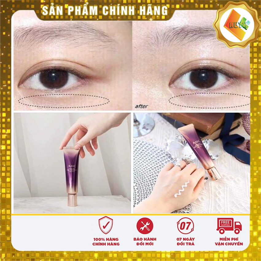 Kem dưỡng mắt AHC Hàn Quốc 30ml (giá sỉ) giảm nết nhăn, xóa thâm quầng mắt giúp da mềm mịn ko chảy xệ...