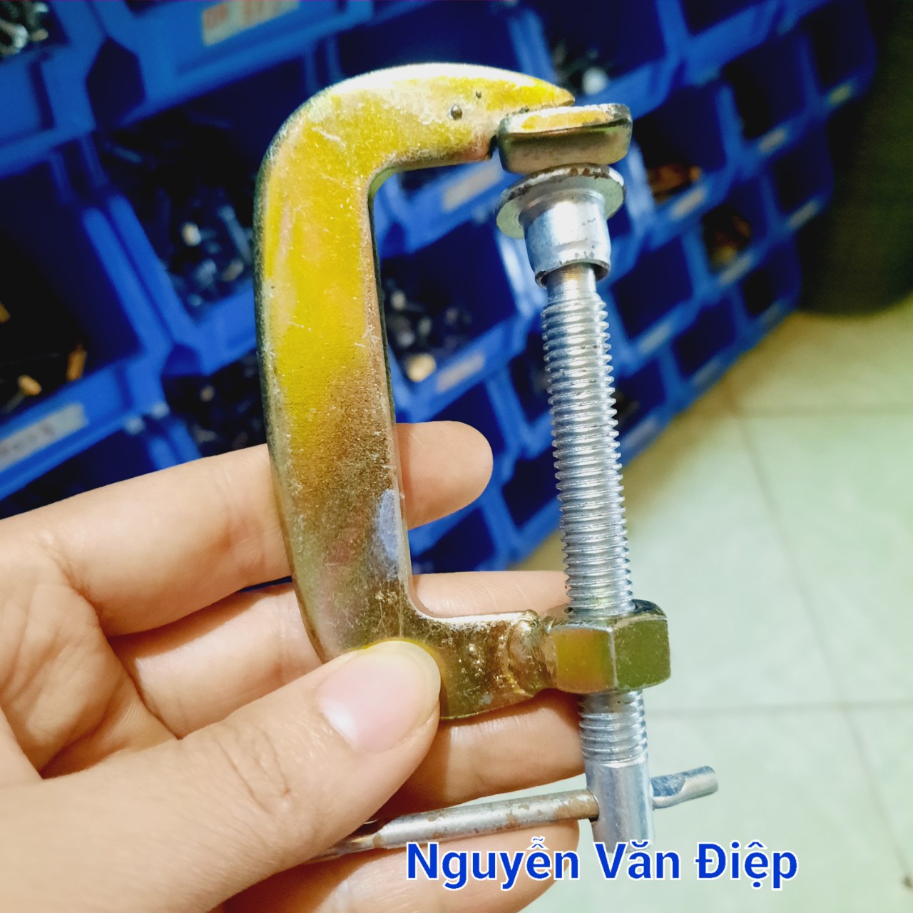 Cảo chữ C 2 inch- cảo sắt