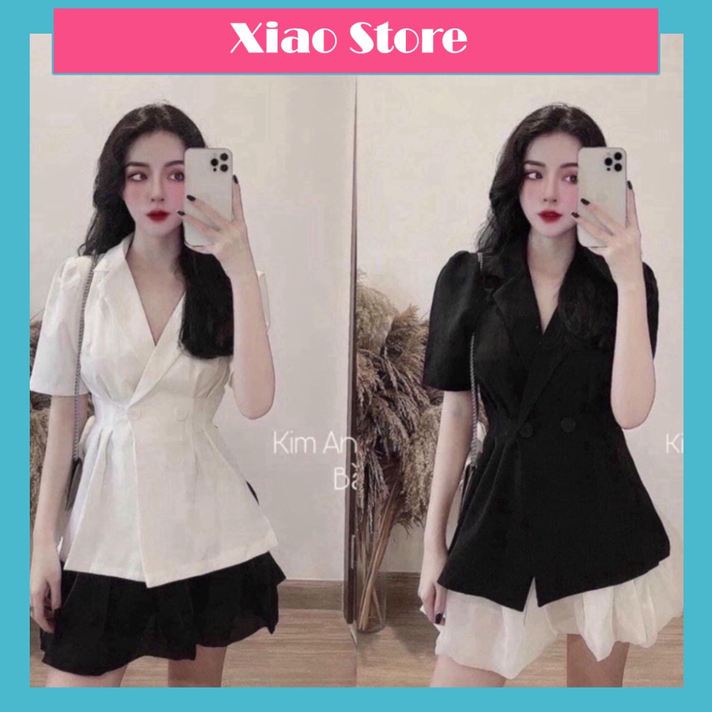 Áo vest nữ dáng blazer hàng đẹp A638 Xiao shop sang chảnh. trendy hot girl xiao shop