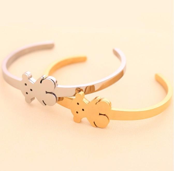 Vòng Tay Gấu Titan Ko Đen TT 0262