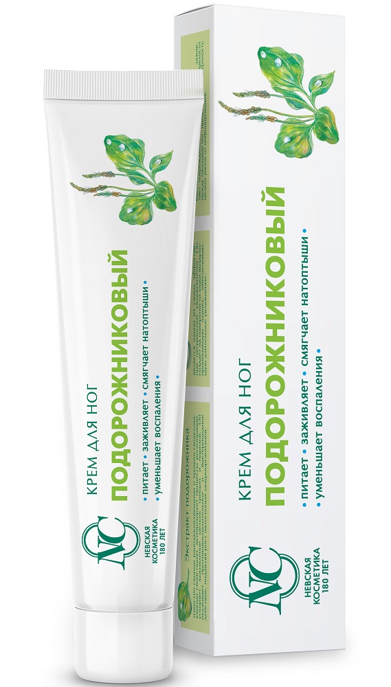 Kem dưỡng da chân "Nevskaya Cosmetica Mã đề"