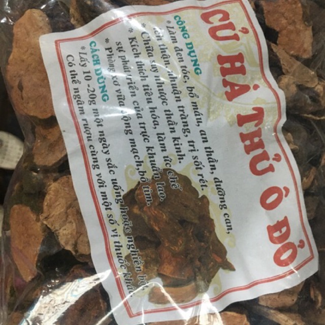 Hà Thủ Ô Đỏ Khô-1 Kg (Hà thủ ô khô)