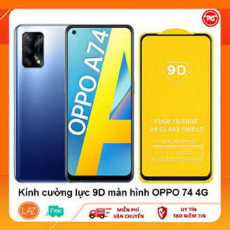 [Combo 3 chiếc] Kính Cường Lực 9D Màn Hình Oppo A74