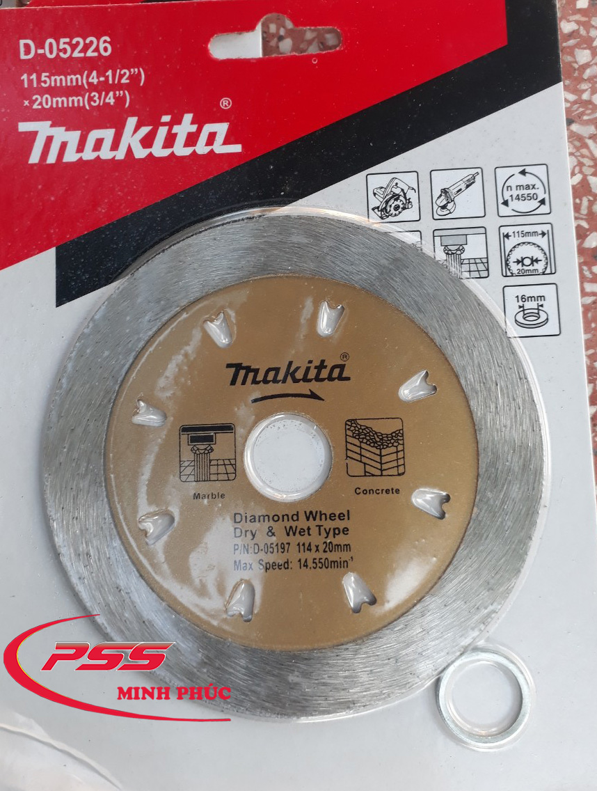 Lưỡi cắt gạch, lưỡi cắt đá, lưỡi cắt đa năng makita