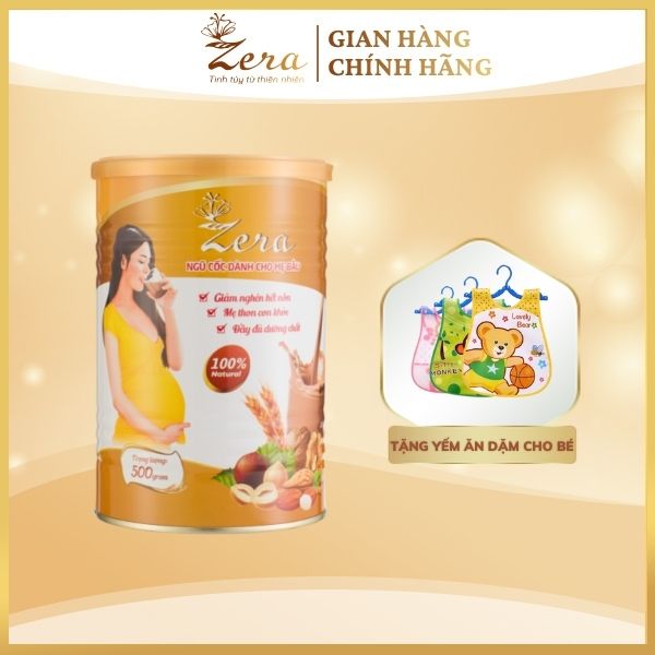 Bột ngũ cốc cho bà bầu Zera - Ngũ cốc mẹ bầu - TẶNG YẾM ĂN DẶM CHO BÉ