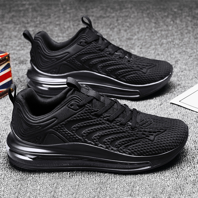 Giày thể thao nam mendo - giày sneaker màu đen, giày thể thao giúp tăng chiều cao nam nữ - g5361