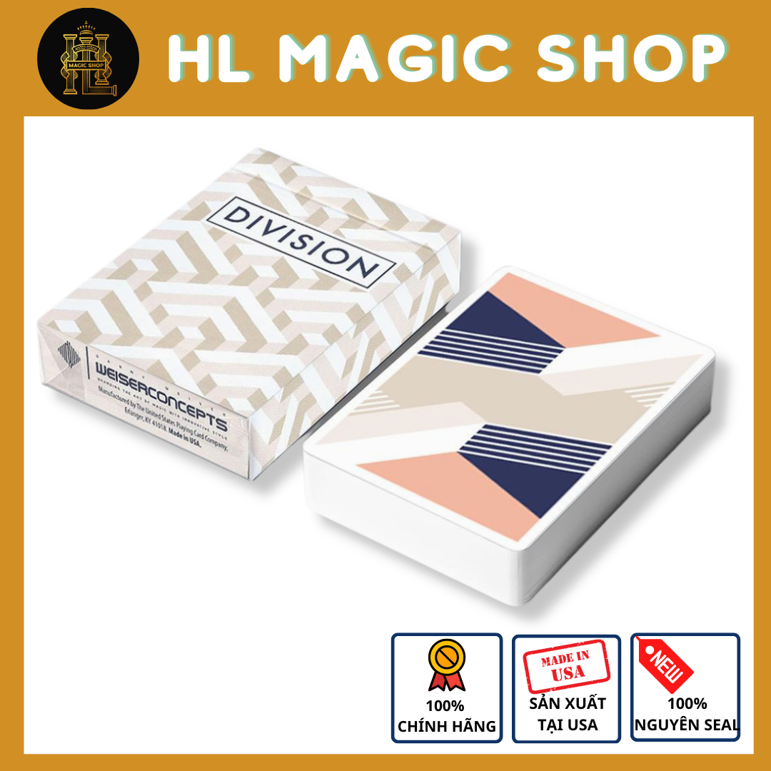 Bộ bài tây, bài ảo thuật Division Playing Cards