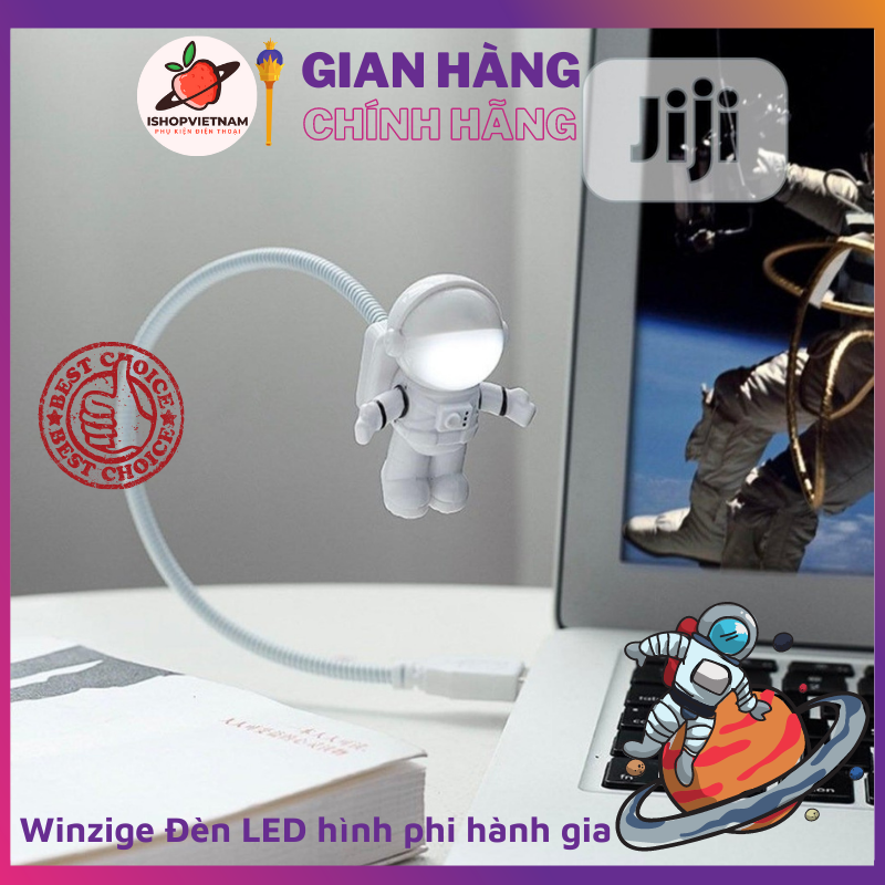 Winzige Đèn LED hình phi hành gia cắm máy tính