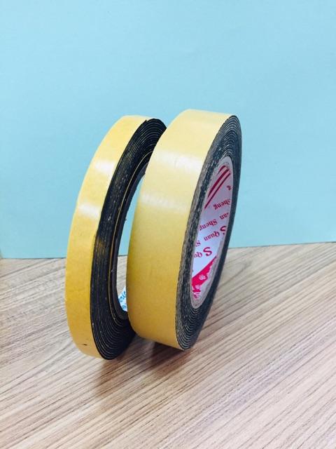 Băng keo xốp đen 5p