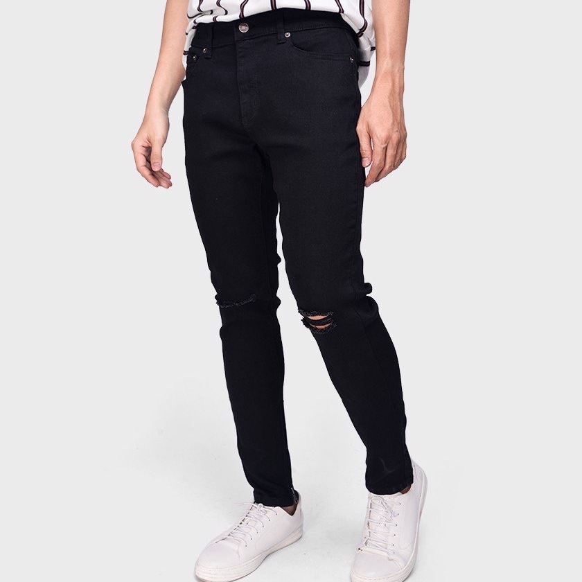 Quần jean nam co giãn phong cách mẫu mới nhất stt qdj30