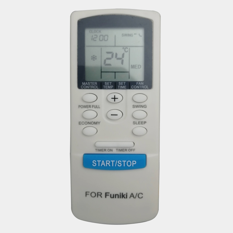 Điều khiển điều hòa funiki 2 chiều mp07a start stop