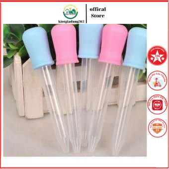 Ống hút 5ml cho bé uống thuốc, sữa