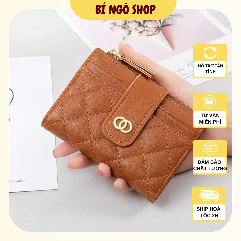 Ví cầm tay nữ nhỏ gọn, xinh, giá rẻ